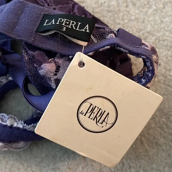 NWT LA PERLA FLORAL LACE BRA - Picture 4 of 4